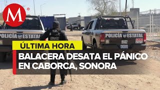 Reportan balacera frente a iglesia en Caborca Sonora [upl. by Aydin]