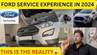 FORD ECOSPORT SERVICE EXPERIENCE 40000km FORD SERVICES IN INDIA [upl. by Alejoa]