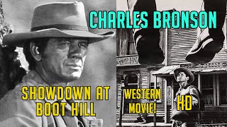 Charles Bronson is a Bounty Hunter in his 1st starring Western FREE HD Movie SHOWDOWN AT BOOT HILL [upl. by Eikciv734]