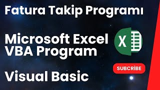 Excel  Fatura Takip Programı  varianceanalyze [upl. by Modesta]