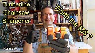 How To Use A Timberline Chainsaw Sharpener On Older Chain Best Sharpener Ever [upl. by Yvonne]