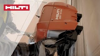 INTRODUCING the Hilti DST 10CA Wall Saw System [upl. by Esiuqram792]