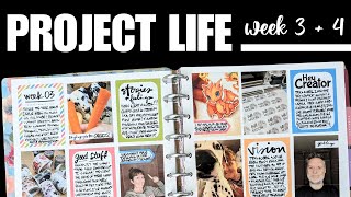 Project Life 2024 BIG Happy Planner Repurpose  Week 3 amp 4 [upl. by Eneleahcim]