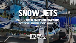 Onride Snow Jets  Paul Hart amp Emerson Edwards  Tinsel Town at Trafford Centre Manchester [upl. by Anairo845]