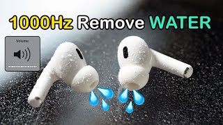 Sound To Remove Water From Airpods [upl. by Samau279]