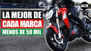 La MEJOR MOTO de CADA MARCA por MENOS de 50 MIL PESOS [upl. by Maier]