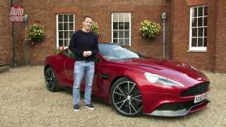 Aston Martin Vanquish review  Auto Express [upl. by Barn]