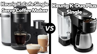 Keurig KCafe Single Serve Coffee Maker vs Keurig KDuo Plus Single  Which One Is Better [upl. by Leiru]