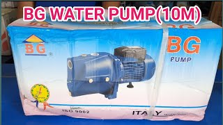 BG 1HP WATER PUMP 10 [upl. by Kcirret]