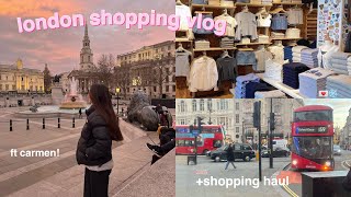 LONDON VLOG  shopping haul ftcarmen urban brandy etc [upl. by Aray627]