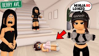 LA HIJA DE MI AMIGA MALTRATA A AGATHA ME PELEO CON ELLA BERRY AVENUE ROBLOX [upl. by Reedy546]