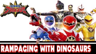 Rampaging With Dinosaurs a Abaranger Video Essay [upl. by Evad]