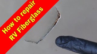 DIY RV fiberglass repair [upl. by Jerold]