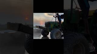 rowdy sher song Nishu deswal John Deere tractor washing viral tranding short videonishudeswalstunt [upl. by Katinka]