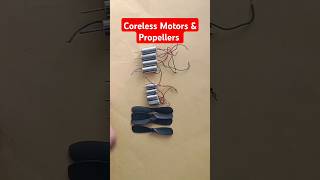 Coreless Motors And Propellers drone diy shorts shortvideo ytshorts shortsfeed [upl. by Jacklin]