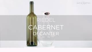 Riedel Cabernet Decanter [upl. by Anilet712]