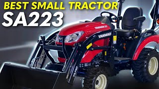 InDepth Look  Yanmar SA223  Best Compact Tractor [upl. by Ateloj604]