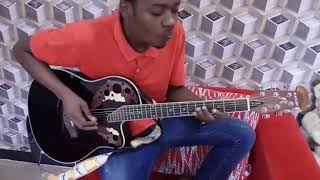 KIVURUGE COVER quotquot NANDYquotquot GUITAR BY KENNY KENNIE [upl. by Izmar]