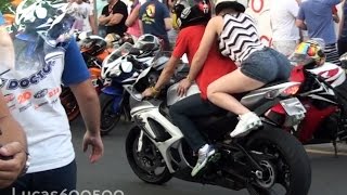 Motos esportivas acelerando em Curitiba  Parte 45 [upl. by Assyram486]