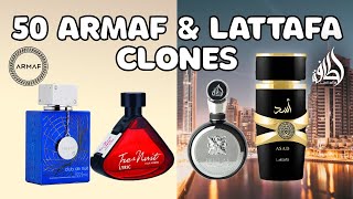 ACCURATE DUPES50 Armaf amp Lattafa fragrance alternatives that NAILED it [upl. by Narhet358]