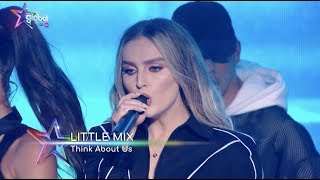 Little Mix  Think About Us Live at The Global Awards 2019 [upl. by Airdnassac]