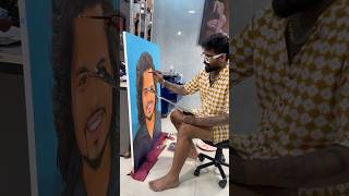 ⁠Shanuzzsalon07 bhai ki painting kaisi lagi shanuzzsalonshorts [upl. by Yllor89]