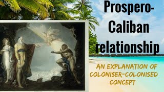 ProsperoCaliban relationship explanation by Ritesh Colonialism in The Tempest ISC Tempest [upl. by Etnahsal715]