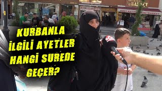 Kurban Kesmek ile İlgili Ayetler Kuranı Kerimde Hangi Surede Geçer [upl. by Niles]