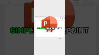 Simple PowerPoint Trick powerpointpresenation tutorial graphicdesign [upl. by Carolyn]