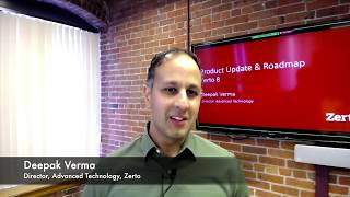 Zerto 8 New Product Features and Updates [upl. by Sudnak]