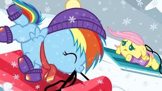 MLP Baby Comic quotPlaying in the Snowquot [upl. by Ecinahc973]