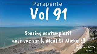 Parapente  vol 91  Carolles  Vol intégral [upl. by Inge]