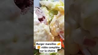 Burger maroilles food recipe cooking yummy shorts [upl. by Whitehurst]