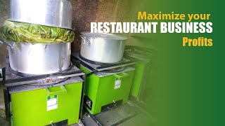 ECO PULLER STOVE  The ultimate solution for restaurants and small institutions [upl. by Adnyleb]