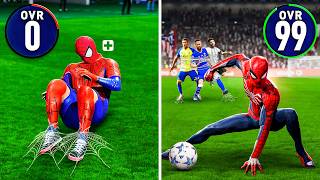 Coloquei o HOMEM ARANHA no FIFA E a Cada GOL  1 OVERALL [upl. by Safire650]