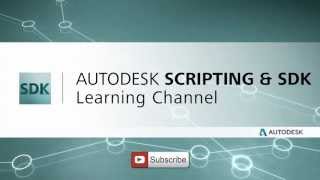 Autodesk Scripting and SDK Learning Channel Trailer [upl. by Neslund380]