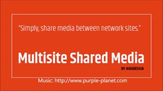 WordPress Multisite Shared Media plugin [upl. by Yesteb]