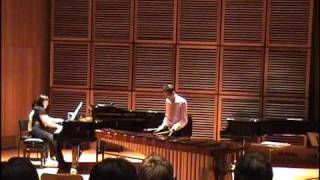 Creston Concertino for Marimba and Orchestra II Calm  Robert Oetomo [upl. by Reteid]