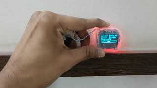 Inclinometer and digital oximeter using ArduinoEnglish [upl. by Plusch]