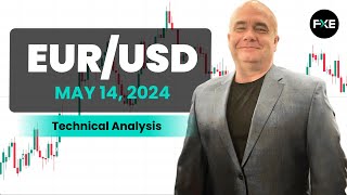 EURUSD Daily Forecast and Technical Analysis for May 14 2024 by Chris Lewis for FX Empire [upl. by Acinomahs784]