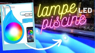 ⚡️ Installer un PROJECTEUR LED étanche IP68 pour Piscine et Jacuzzi de chez lylmle [upl. by Garretson]