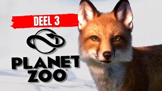 DAANS WINTERPARK  Planet Zoo Gameplay Nederlands  Deel 3 [upl. by Shuma]