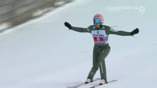 Dawid Kubacki gewinnt das Neujahrsspringen mit Schanzenrekordweite  GarmischPartenkirchen [upl. by Chiou]