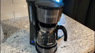 BLACKDECKER 5Cup Coffeemaker REVIEW [upl. by Aneeles]