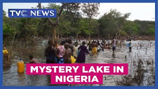 Mystery Lake found in Nigeria  TVC News [upl. by Sneve]