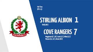 Stirling Albion v Cove Rangers  Ladbrokes League Two  Tuesday 10th March 2020 [upl. by Eendys]