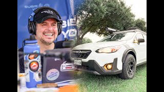 Subie amp You Podcaster Rafael Ruiz Shares The Details of His Crosstrek Build [upl. by Anitsuj42]