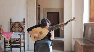 J S Bach  Lute Suite in E Major BWV 1006a  Evangelina Mascardi Baroque Lute [upl. by Araet]