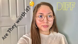 DIFF Eyewear Glasses Review Are they worth it 🤔👓 [upl. by Aryaz]