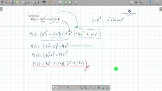 Factorización  Ejercicios de aplicación XII  Quita y pon completar cuadrados cambio de variable [upl. by Andreana]